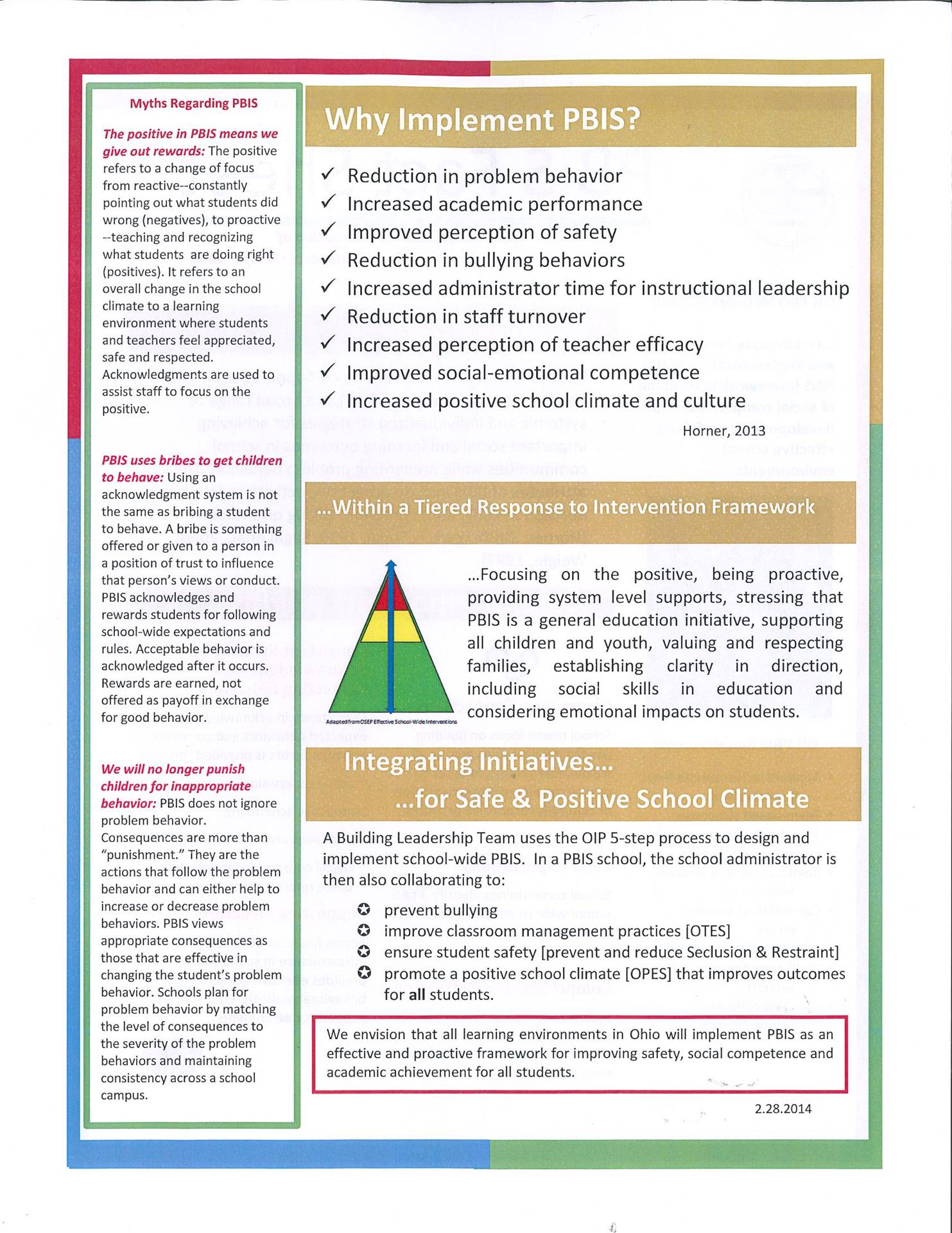 PBIS Facts Sheet Page 2