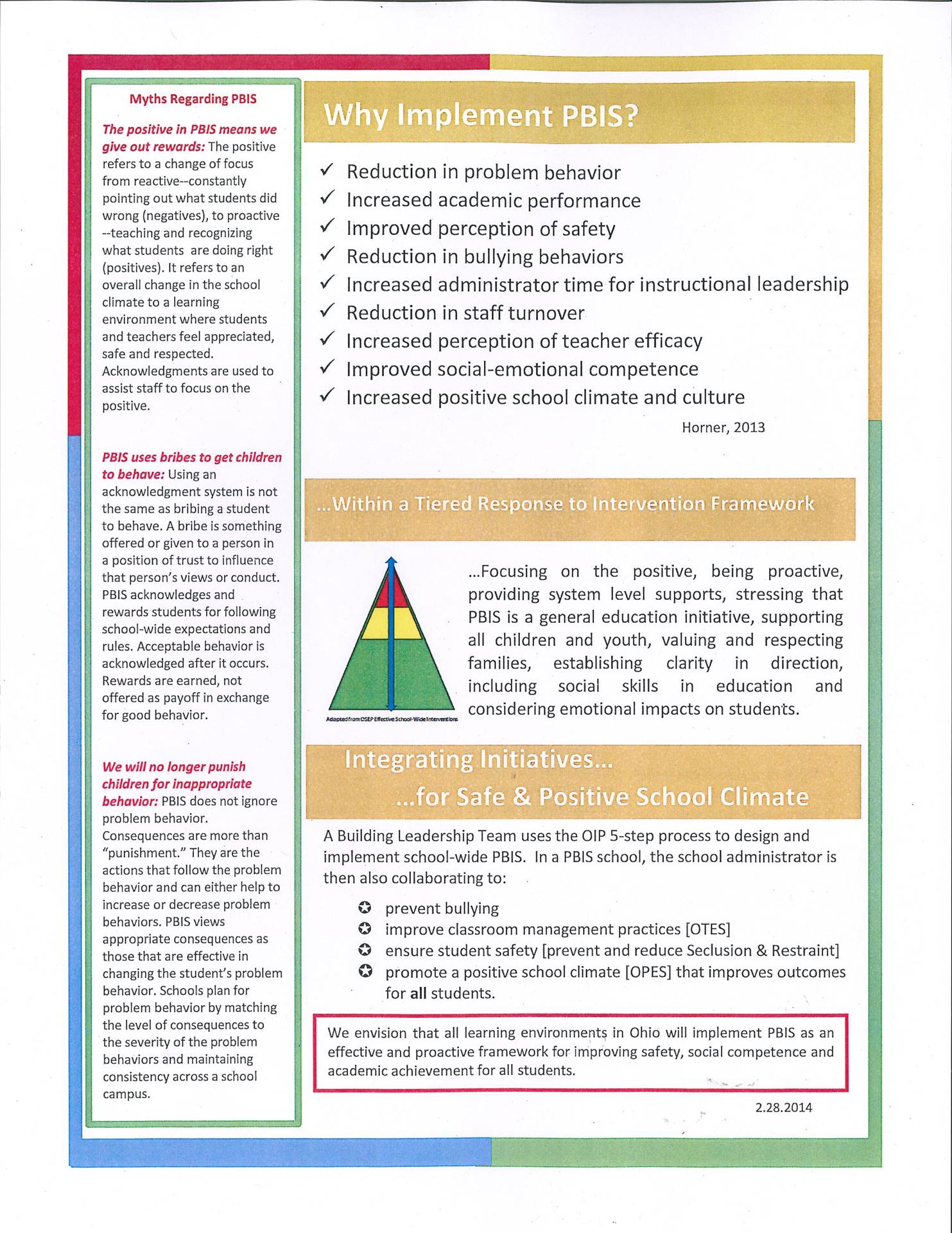 PBIS Facts Sheet Page 2