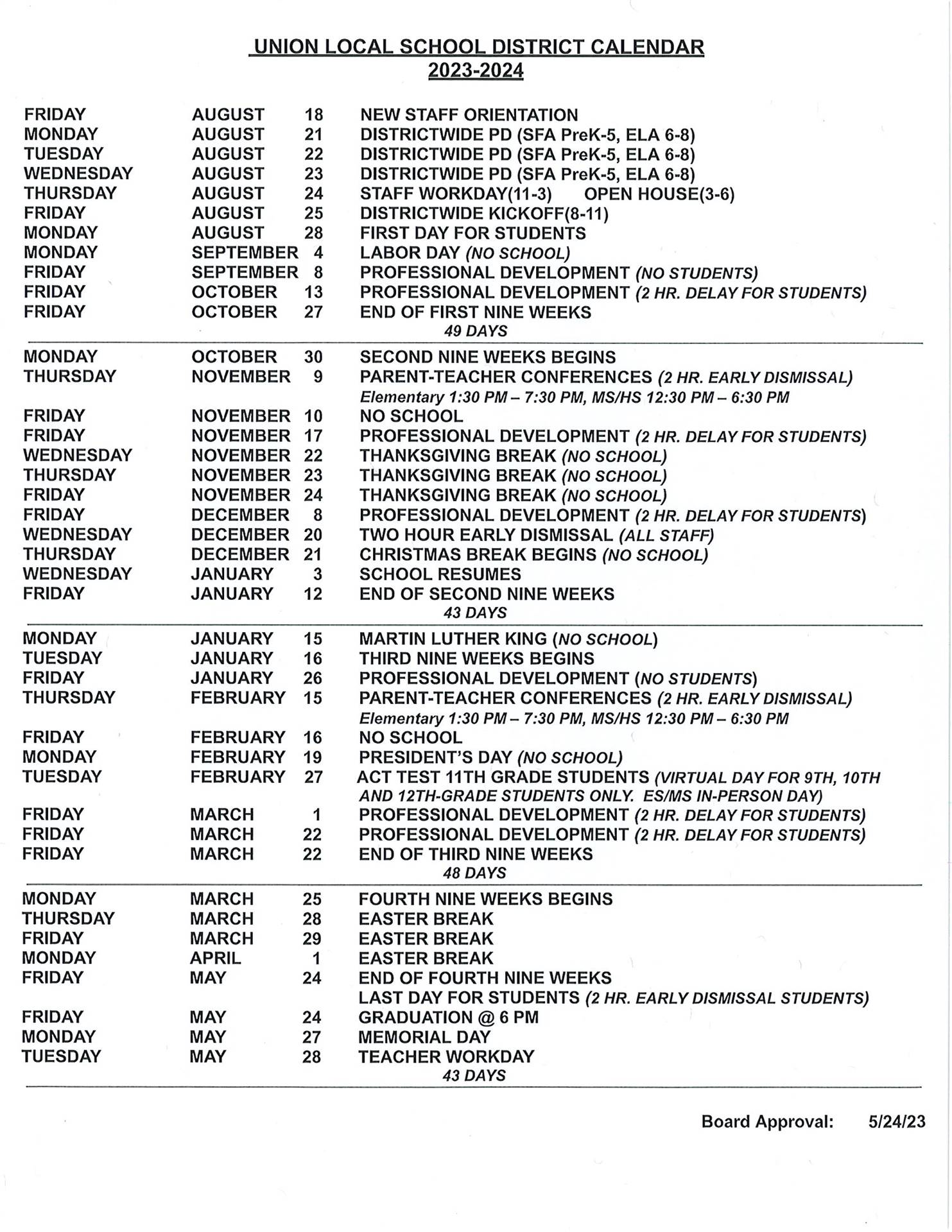 23-24 Calendar 